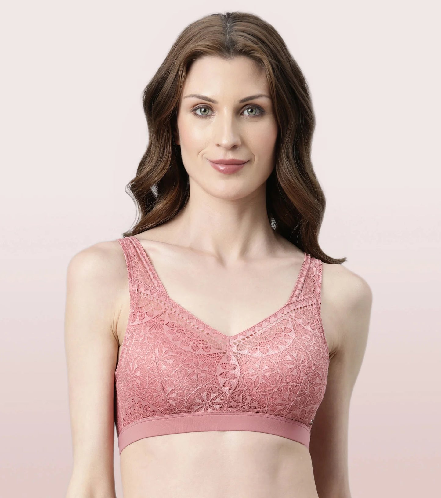 Enamor Flexi-Comfort Fashion T-Shirt Bra | F118 - 32D, DUSTY ROSE