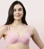 Enamor Everyday Side Support Shaper Stretch Cotton Bra For Women - High Coverage, Non-Padded, Non-Wired Bra | A042