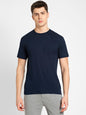 Jockey Men's Super Combed Cotton Rich Solid Round Neck Half Sleeve T-Shirt # 2714