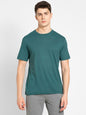 Jockey Men's Super Combed Cotton Rich Solid Round Neck Half Sleeve T-Shirt # 2714