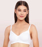 Enamor Everyday Side Support Shaper Stretch Cotton Bra For Women - High Coverage, Non-Padded, Non-Wired Bra | A042