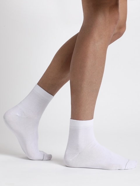 Men's Modal Cotton Stretch Ankle Length Socks with Stay Fresh Treatment 7396 - Free Size