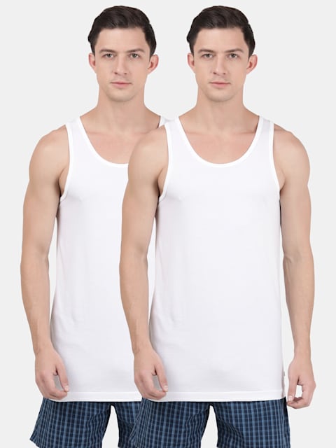 Jockey - Men's Super Combed Cotton Round Neck Vest